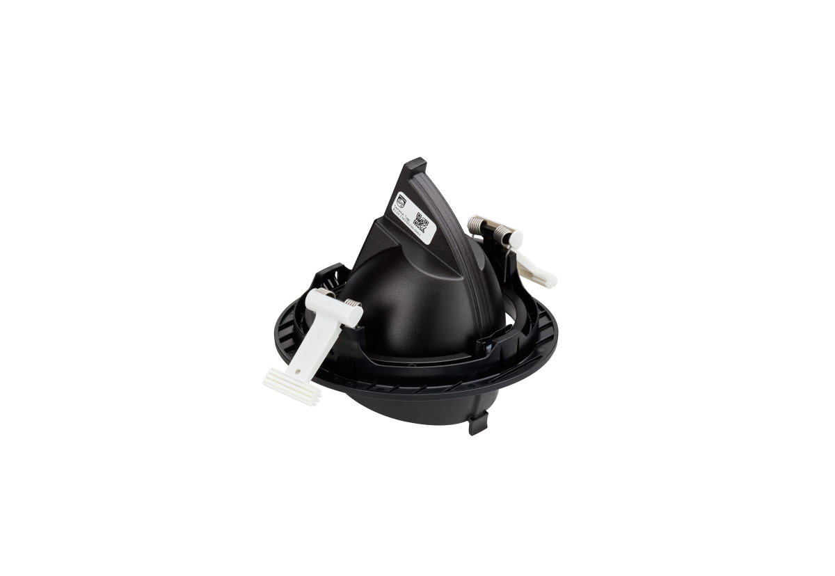 GreenSpace Accent Elbow Gen2, 22.5 W, C/O D150 mm, 2600 lm, 2700 K, Sehr breitstrahlend, PerfectAccent-Reflektoren, Schwarz, IP20 – Bild 3 von 3
