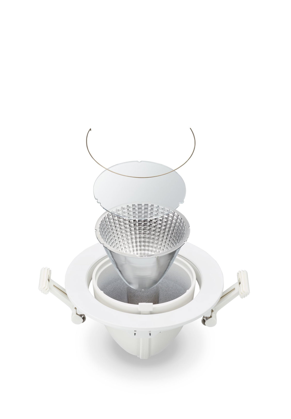 GreenSpace Accent Elbow Gen2, 30.5 W, C/O D150 mm, 2800 lm, Rosé, 2200 K, Interact Ready, IP20 – Bild 2 von 3