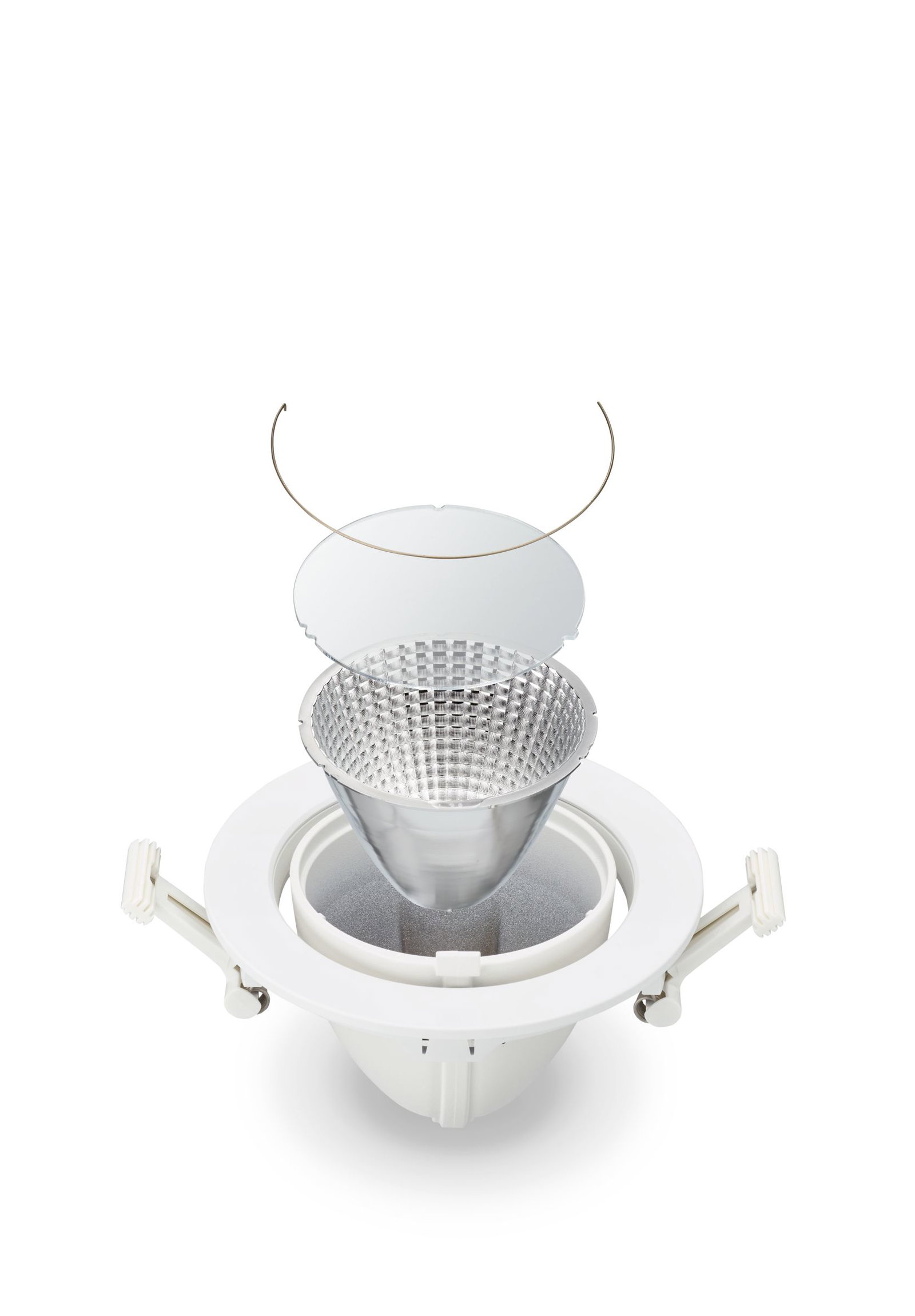 GreenSpace Accent Elbow Gen2, 30.5 W, C/O D150 mm, 2800 lm, Rosé, 2200 K, Interact Ready, IP20 – Bild 2 von 3