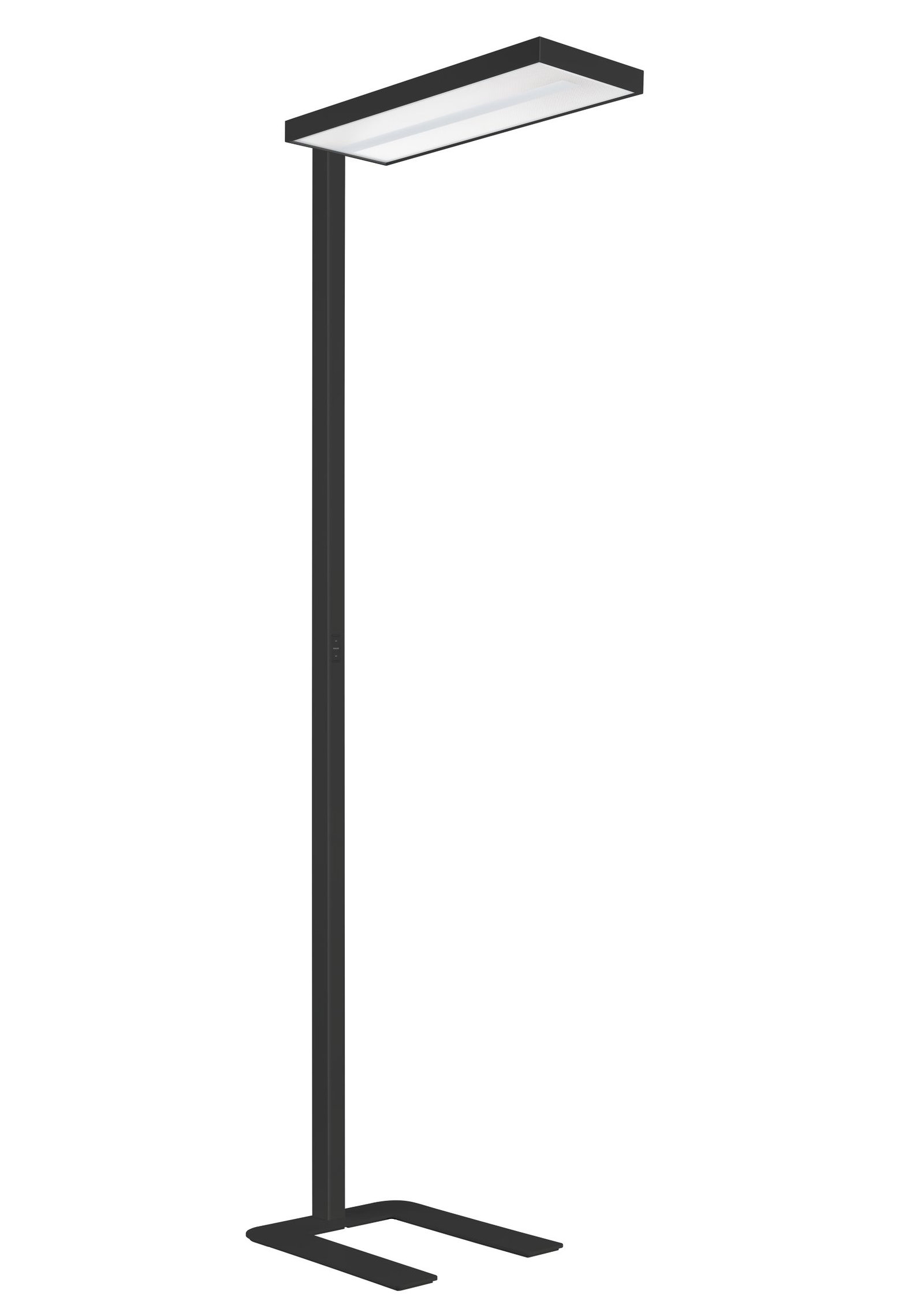 SmartBalance Free Floor Standing gen2, Sharp edge, Rectangular base, 97 W, H2000 mm, 12500 lm, 3000 K, CRI90, Tastenfeld, UGR19, Weiß – Bild 14 von 33