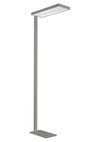 SmartBalance Free Floor Standing gen2, Rounded edge, U-shaped base, 90 W, 12500 lm, 4000 K, CRI90, DALI-regelbar, UGR19, Schwarz, ACL