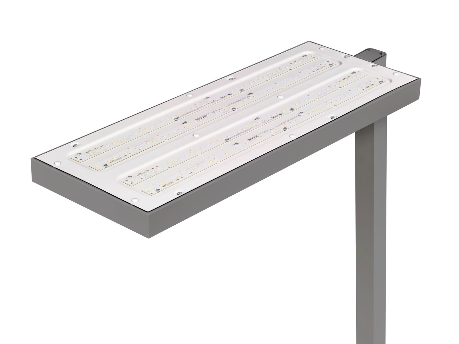 SmartBalance Free Floor Standing gen2, Sharp edge, Rectangular base, 97 W, H2000 mm, 12500 lm, 3000 K, CRI90, Tastenfeld, UGR19, Weiß – Bild 11 von 33