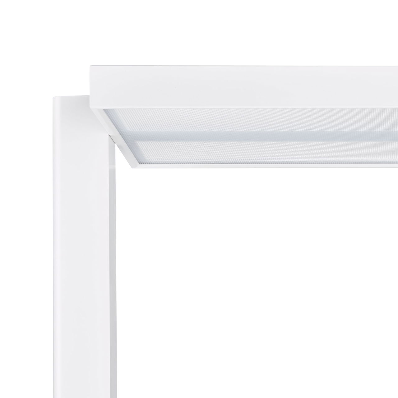 SmartBalance Free Floor Standing gen2, Rounded edge, U-shaped base, 118 W, 15000 lm, 3000 K, CRI90, DALI-regelbar, UGR19, Weiß, ACL – Bild 6 von 33