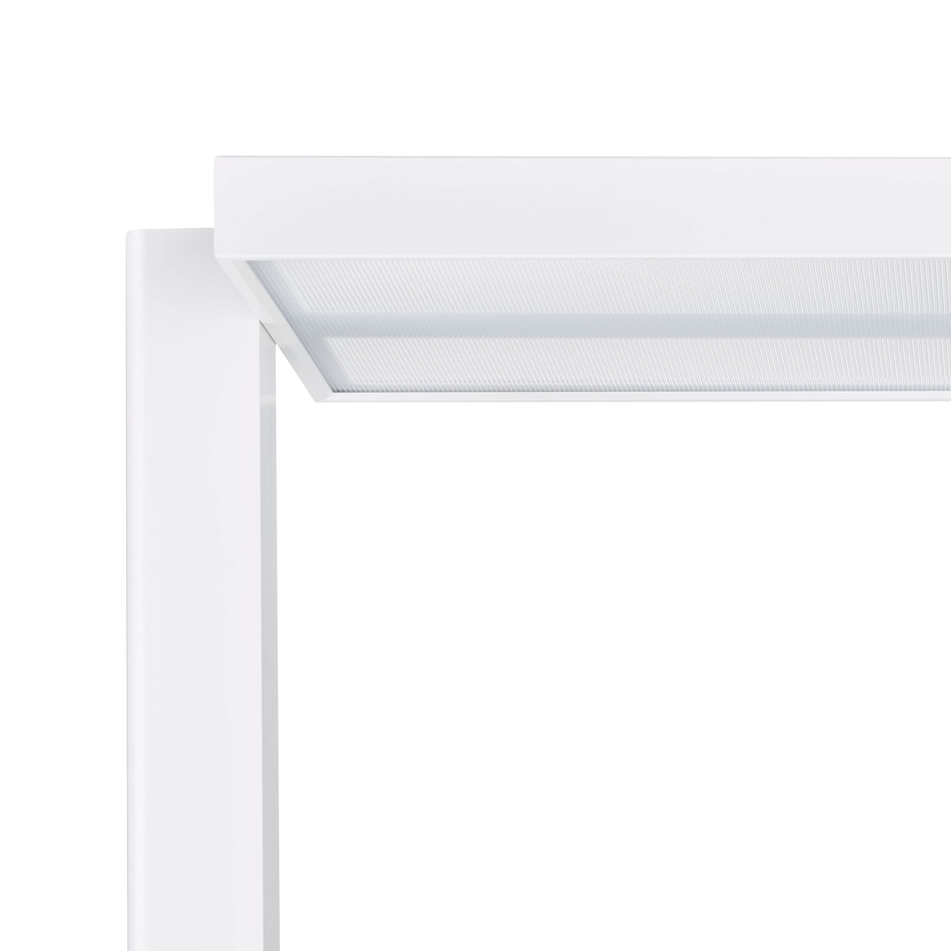 SmartBalance Free Floor Standing gen2, Rounded edge, U-shaped base, 118 W, 15000 lm, 3000 K, CRI90, DALI-regelbar, UGR19, Weiß, ACL – Bild 6 von 33