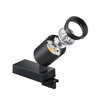 StyliD Evo, Compact, Maxos fusion variant (exposed driver box), 29.5 W, 3900 lm, 4000 K, DALI-regelbar, Interact Ready, Sehr breitstrahlend, Silber