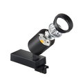 StyliD Evo, Performance, track projector, 39 W, 4900 lm, PremiumWhite, 3000 K, CRI90, Tiefbreitstrahlend (MB), Silber