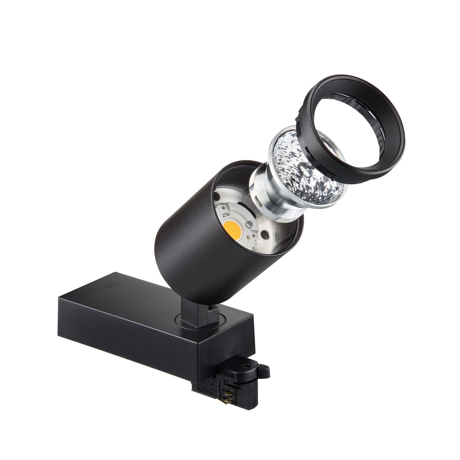 StyliD Evo, Performance, track projector, 39 W, 4900 lm, PremiumWhite, 3000 K, CRI90, Tiefbreitstrahlend (MB), Silber – Bild 2 von 2