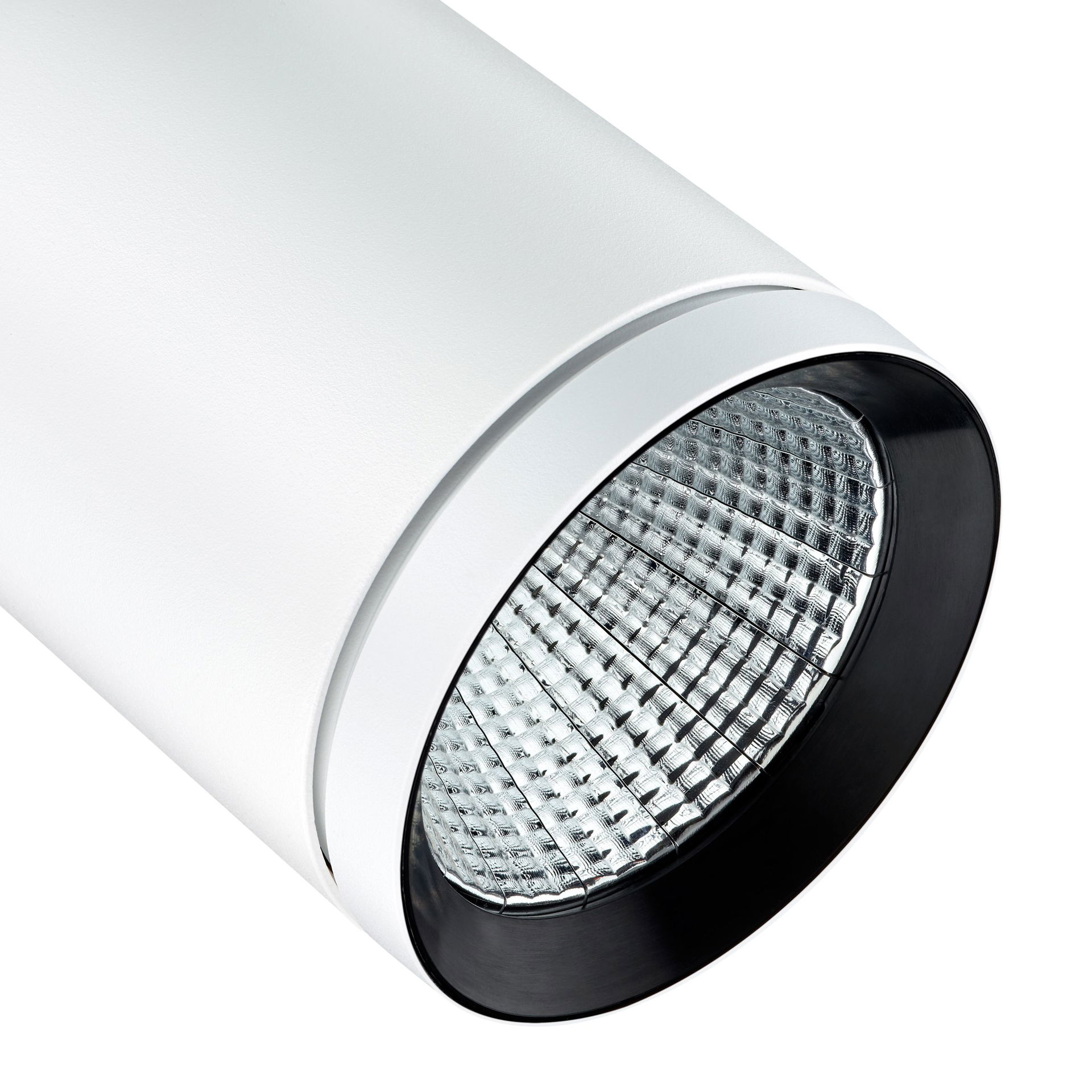 StyliD Evo, Performance, track projector, 38.5 W, 4900 lm, 3000 K, Stark reflektierender Metallreflektor, tief-/breitstrahlend, 20 bis 40Grad, Weiß – Bild 2 von 3