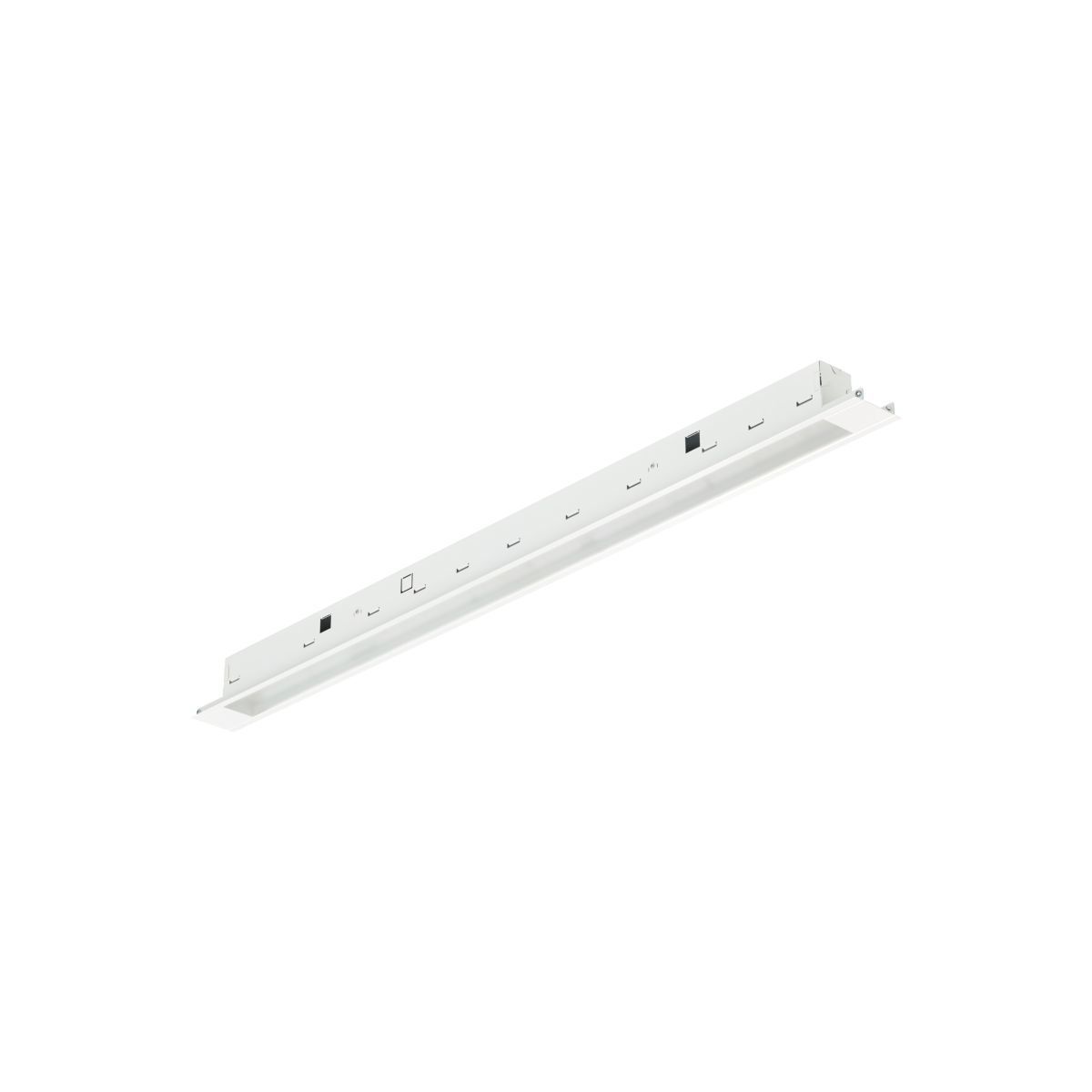 TrueLine Einbau- und Einlegeleuchten, 38 W, 1410x80 mm, PCV, 5000 lm, 4000 K, CRI90, DALI-regelbar – Bild 2 von 11