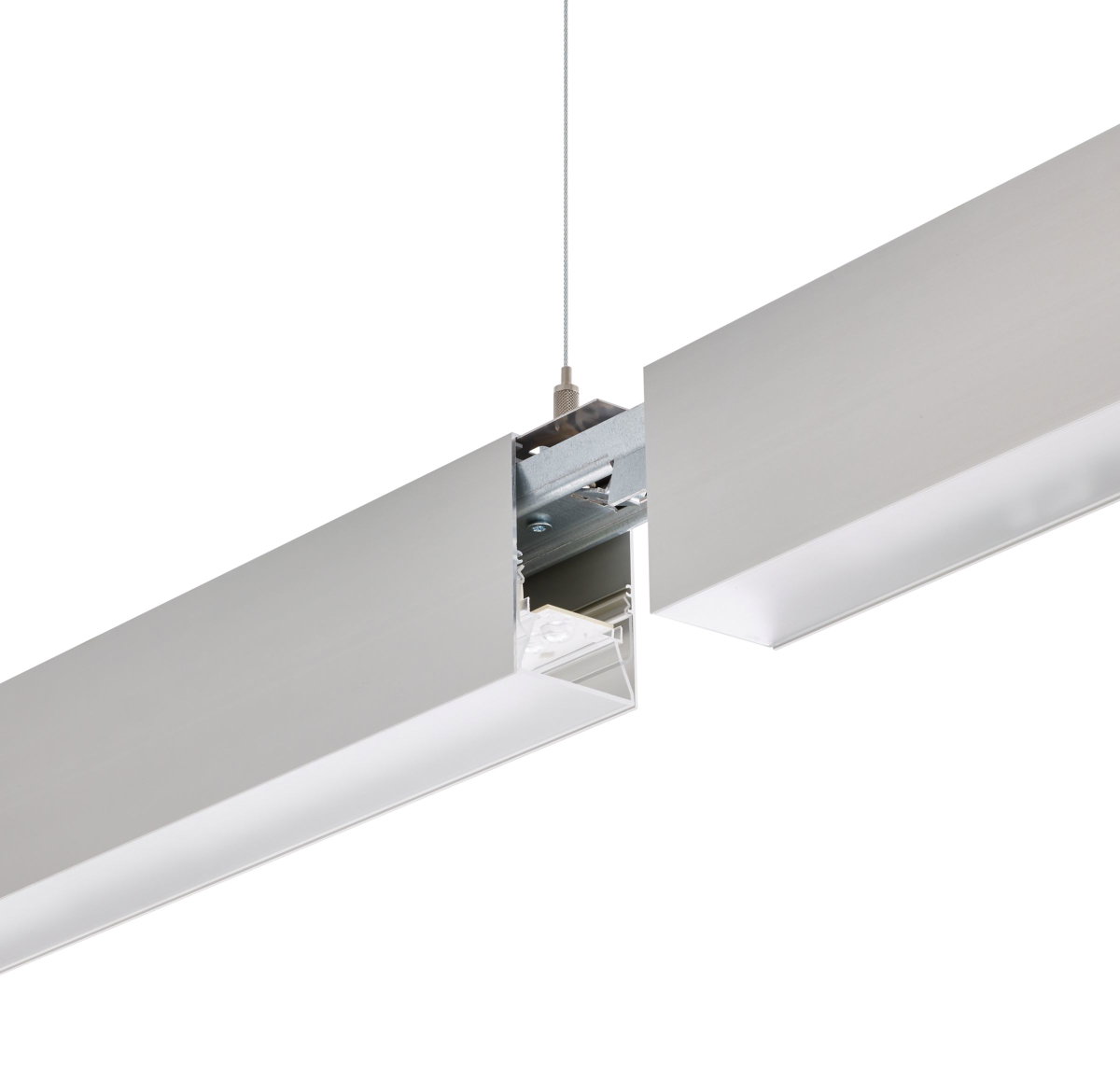 SP532P | TrueLine DIRECT/INDIRECT OC, 48 W, 1410x55 mm  H88 mm, SM2, 6600 lm, 4000 K, CRI90, DALI-regelbar, UGR16 – Bild 7 von 11