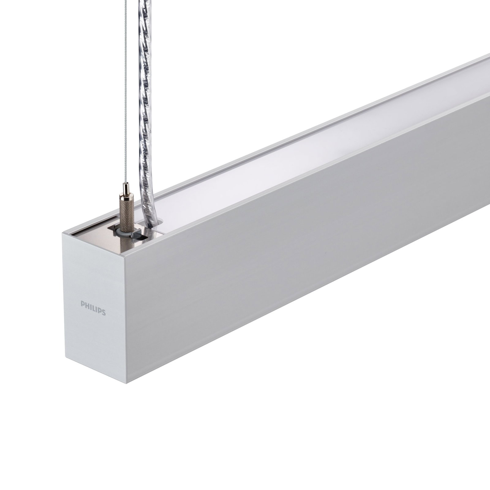 SP532P | TrueLine DIRECT/INDIRECT OC, 48 W, 1410x55 mm  H88 mm, SM2, 6600 lm, 4000 K, CRI90, DALI-regelbar, UGR16 – Bild 4 von 11