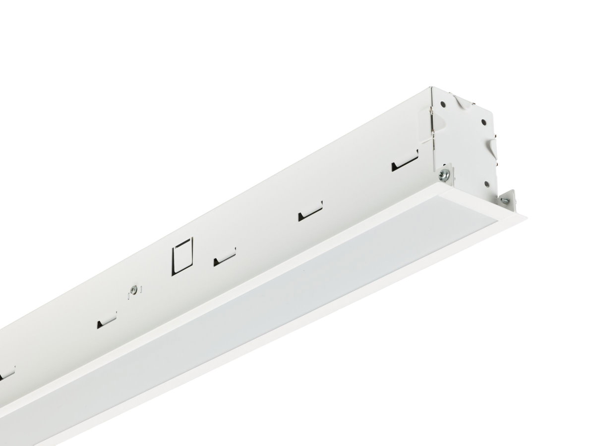 TrueLine Einbau- und Einlegeleuchten, 21 W, 1410x80 mm, PCV, 3100 lm, 4000 K, CRI90, DALI-regelbar, UGR19 – Bild 2 von 9