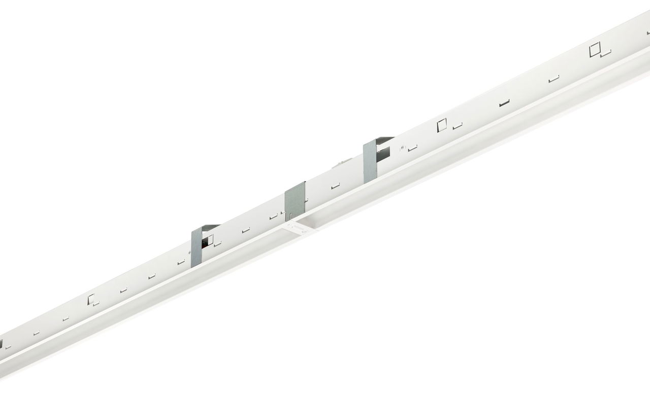 TrueLine Einbau- und Einlegeleuchten, 38 W, 1410x80 mm, PCV, 5000 lm, 4000 K, CRI90, DALI-regelbar – Bild 3 von 10