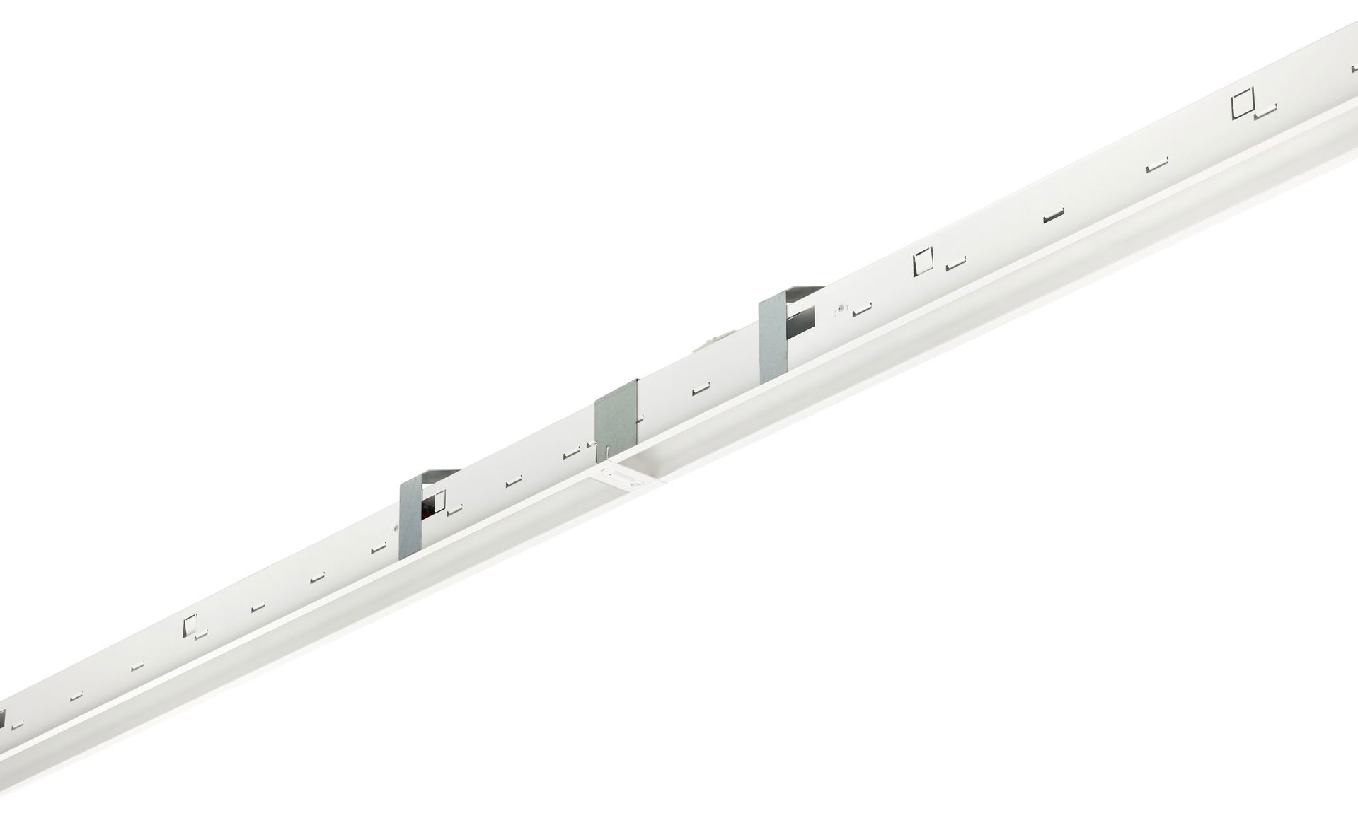 TrueLine Einbau- und Einlegeleuchten, 38 W, 1410x80 mm, PCV, 5000 lm, 4000 K, CRI90, DALI-regelbar – Bild 3 von 10