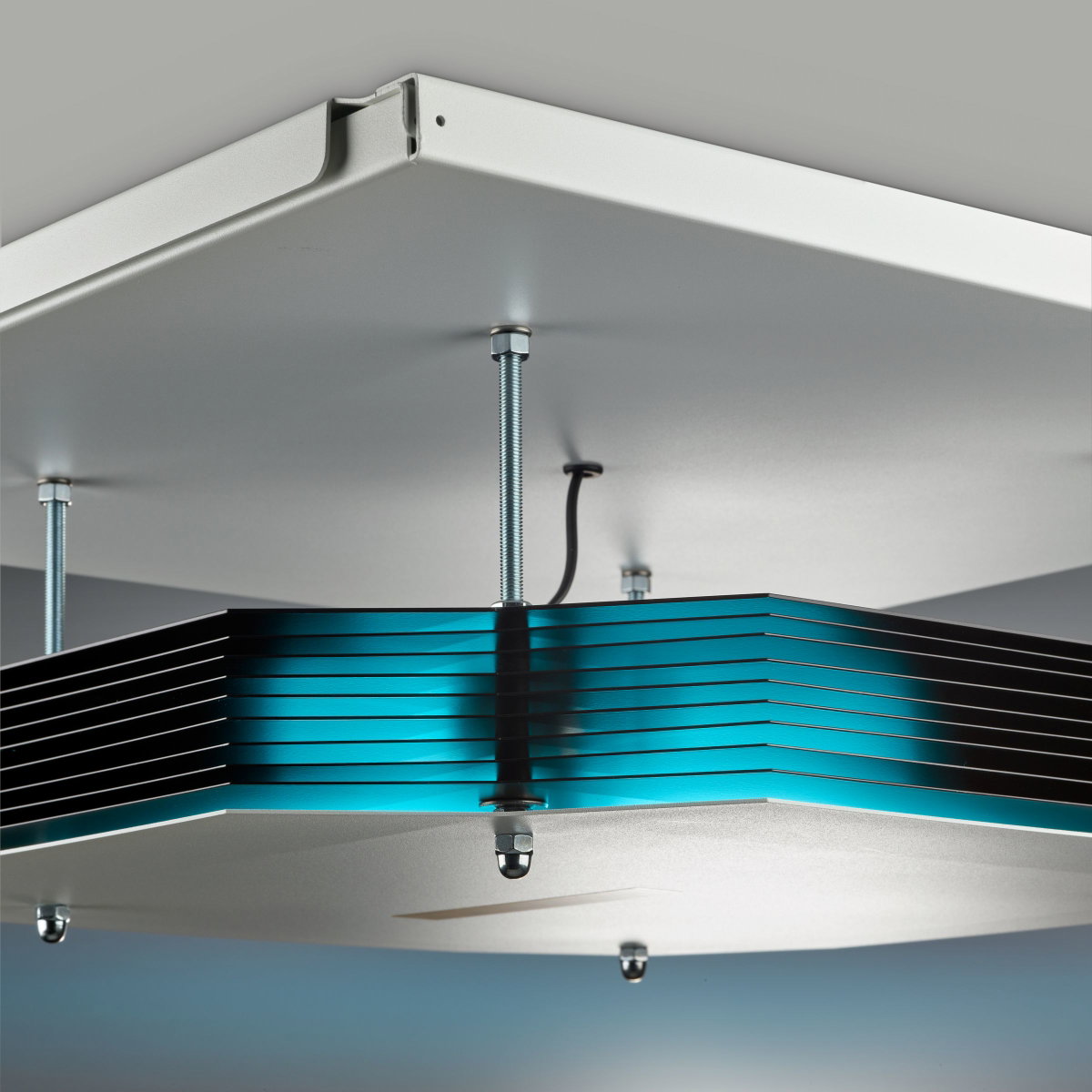SM345C | PHILIPS UV-C DISINFECTION UPPER AIR, 4, HFM | HF Matchbox, Weiß und Schwarz, 38 W, 230 V – Bild 2 von 3