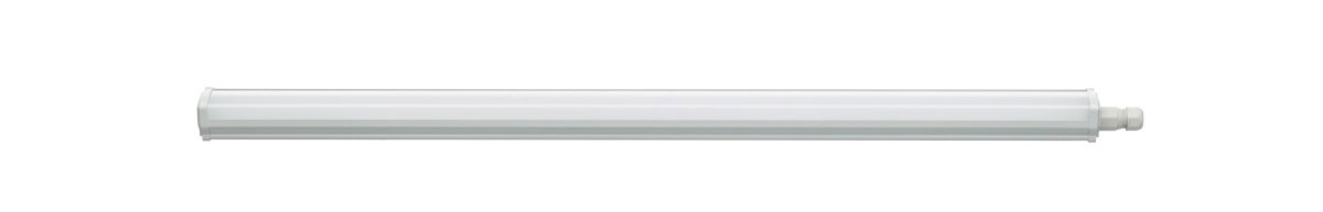 Ledinaire Feuchtraumleuchte WT060C, (in brown Eco Packaging), 20 W, L1200 mm, 2500 lm, 4000 K, Symmetrisch, Opal, IP66, IK08 – Bild 2 von 3