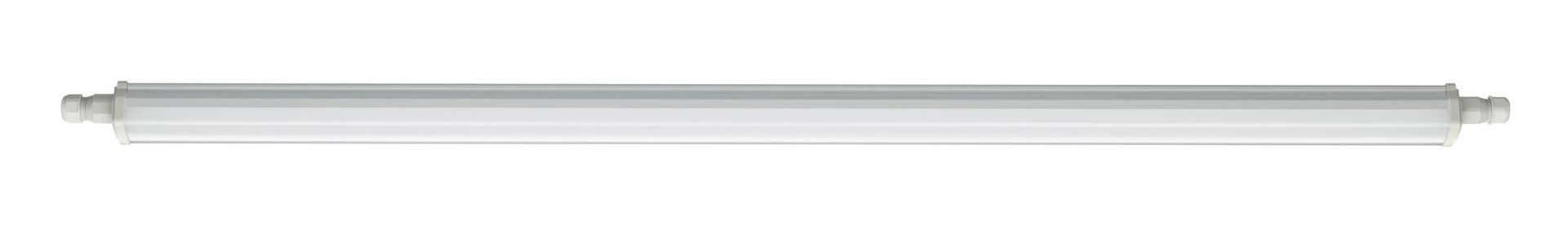 Ledinaire Feuchtraumleuchte WT060C, (in brown Eco Packaging), 46 W, L1500 mm, 5600 lm, 4000 K, Symmetrisch, Opal, IP66, IK08, TW1 – Bild 2 von 3