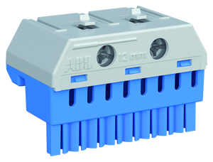 ZK82B N-Klemmenblock 8x4+2x25qmm Quick-Steckklemme