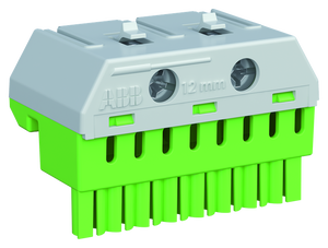 ZK82G PE-Klemmenblock 8x4+2x25qmm Quick-Steckklemme