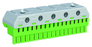 ZK175G PE-Klemmenblock 17x4+5x25qmm Quick-Steckklemme