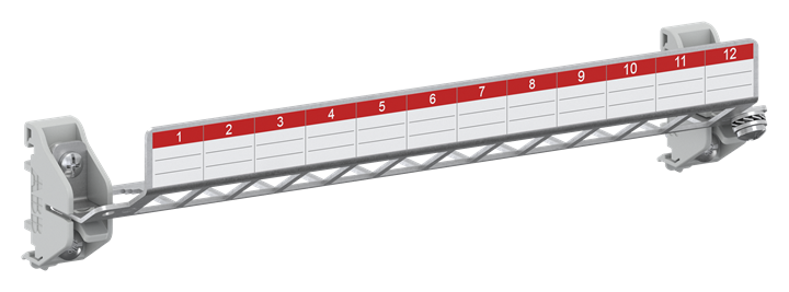 Patchpanel 12 Module E-Dat oder Keystone – Bild 2 von 3