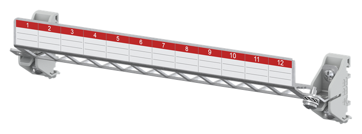 Patchpanel 12 Module E-Dat oder Keystone – Bild 3 von 3