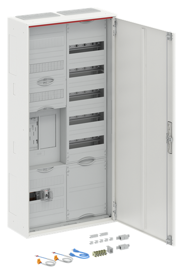 Komplettschrank, Aufputz, BKE-I, A27 1Z1R1V5A2, Schutzklasse II, Schutzart IP31 – Bild 3 von 3