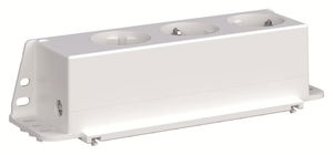 ZE227 3-fach Steckdose Steckdosentöpfe 120° drehbar