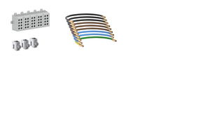 ZAZ251 Ausrüstsatz 5pol. 25 mm² 1Z