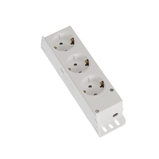 3-fach Steckdose, Steckdosentöpfe 120° drehbar, 230V – Bild 3 von 4