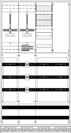 MuW Schrank Bemessungsstrom In 585 A   