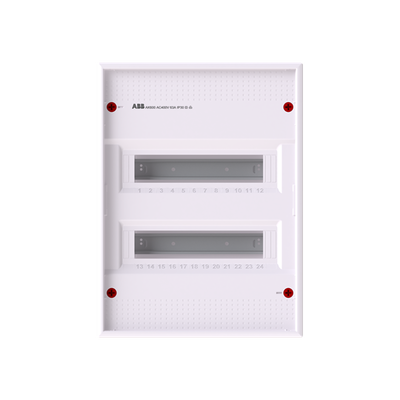 Verteiler AP 24PLE, 2RE ohne Tür   