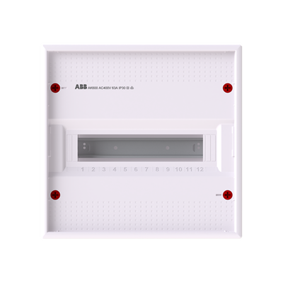 Verteiler Aufputz 12PLE, 1RE ohne Tür   