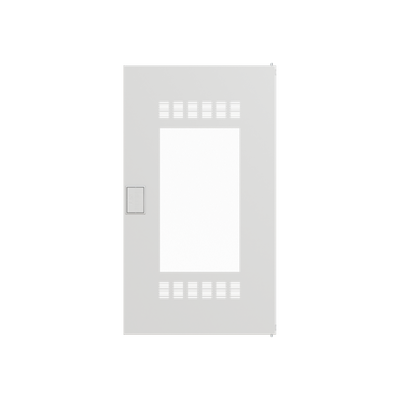 AK600 Tür 3RE, wifi mit Lüftungsöffnungen, und Kunststoffeinsatz   