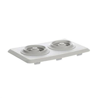 Flansch mit 2 Kabeltüllen, Zubehör TwinLine / System pro E Power   