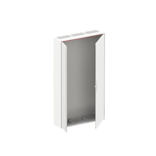 Wandschrank, leer, 3FB, 9-reihig, Schutzklasse II, Schutzart IP44 – Bild 2 von 3