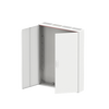 Wandschrank, leer, 4FB, 9-reihig, Schutzklasse II, Schutzart IP44