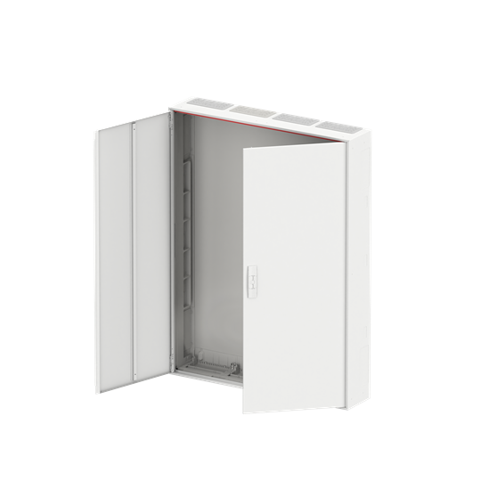 Wandschrank, leer, 4FB, 9-reihig, Schutzklasse II, Schutzart IP44 – Bild 3 von 3