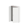 Wandschrank, leer, 3FB, 9-reihig, Schutzklasse II, Schutzart IP44