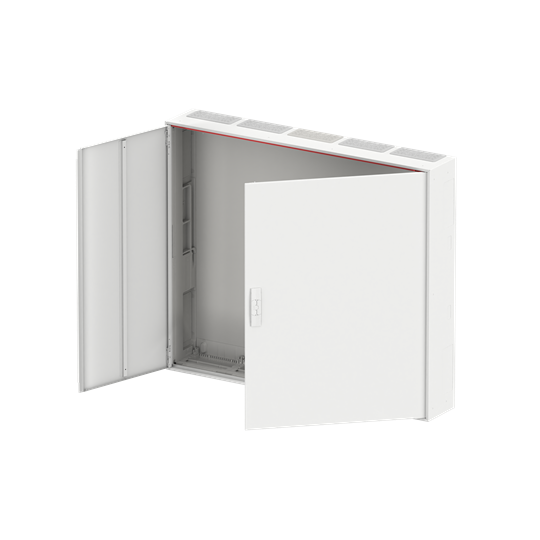 Wandschrank, leer, 5FB, 7-reihig, Schutzklasse II, Schutzart IP44 – Bild 3 von 3