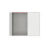 Wandschrank, leer, 5FB, 7-reihig, Schutzklasse II, Schutzart IP44