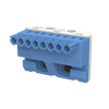 ZK82B N-Klemmenblock 8x4+2x25qmm Quick-Steckklemme