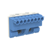 ZK82B N-Klemmenblock 8x4+2x25qmm Quick-Steckklemme