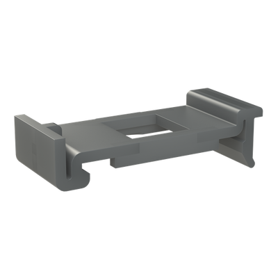 Hutschienen-Adapter Zubehör für Drahthalter VPE 10 Stück   