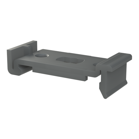 Hutschienen-Adapter Zubehör für Drahthalter VPE 10 Stück – Bild 3 von 3