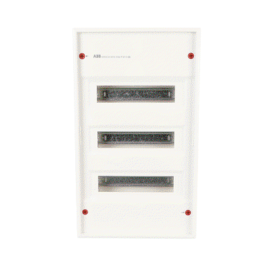 Verteiler Aufputz 36PLE, 3RE ohne Tür   