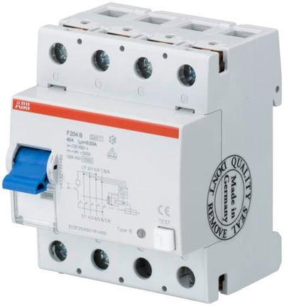FI-Schutzschalter 4P, TypB, 100A, 300mA, kurzzeitverz., N-links
