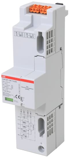 SPD T1+2+3, 3p TNC, 7.5/22.5kA ohne Sicherungsautomat
