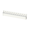 Phasenschiene 1-phasig+N, kürzbar, Endkappe PSc-END 12 Module, 24 Pins, 10 mm²