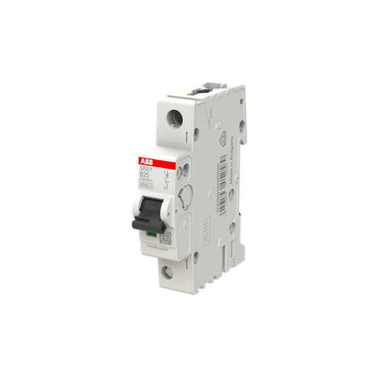 Sicherungsautomat Flexline B-Char., 6kA, 25A, 1P FlexLine Push-in Technologie – Bild 3 von 3